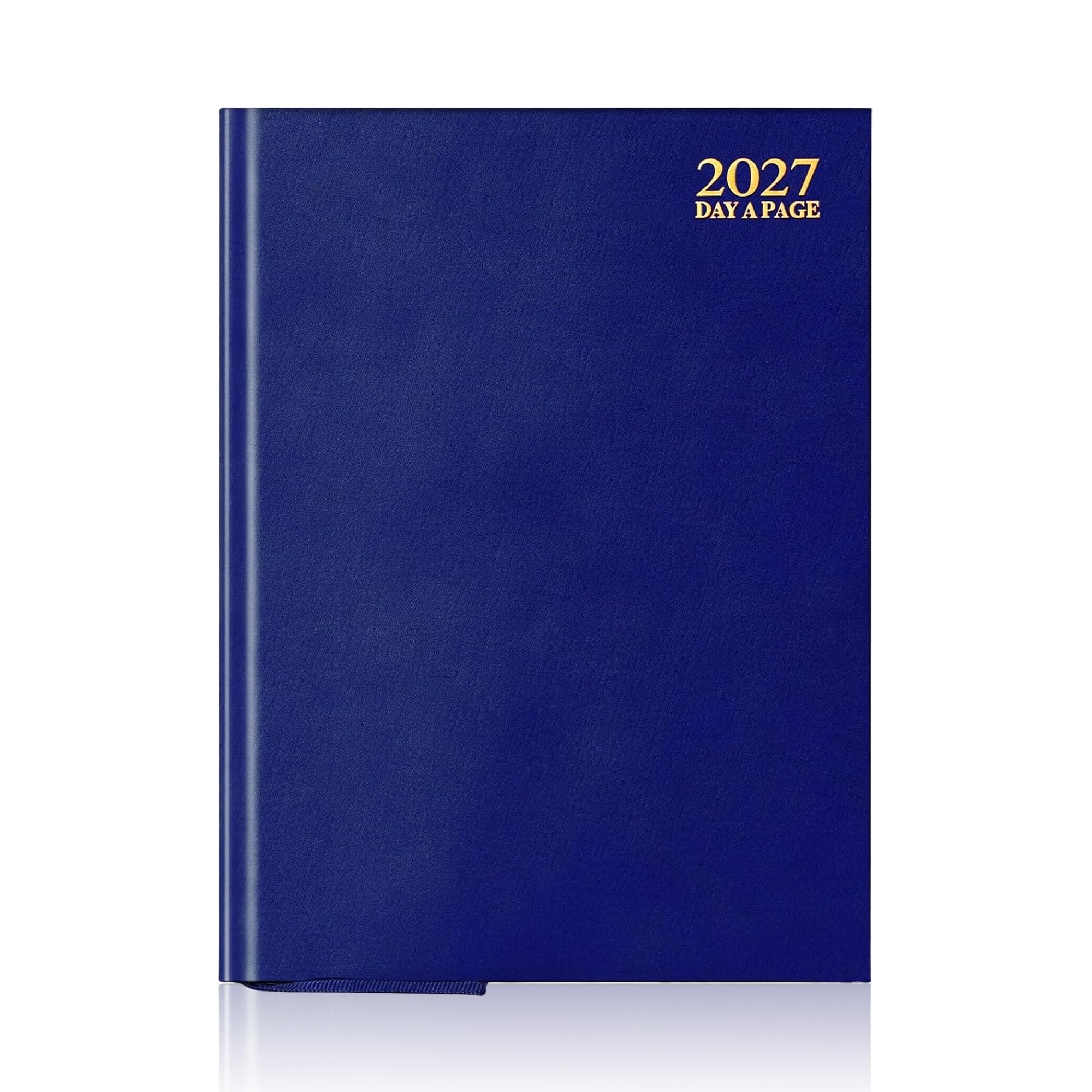 G4GADGET A4 2027 Day a Page Blue Diary Hardback