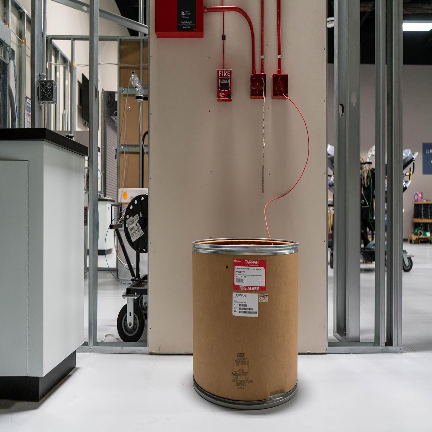 Southwire 500 ft. 18-4 Red Solid CU Unshield FPLP Alarm Cable