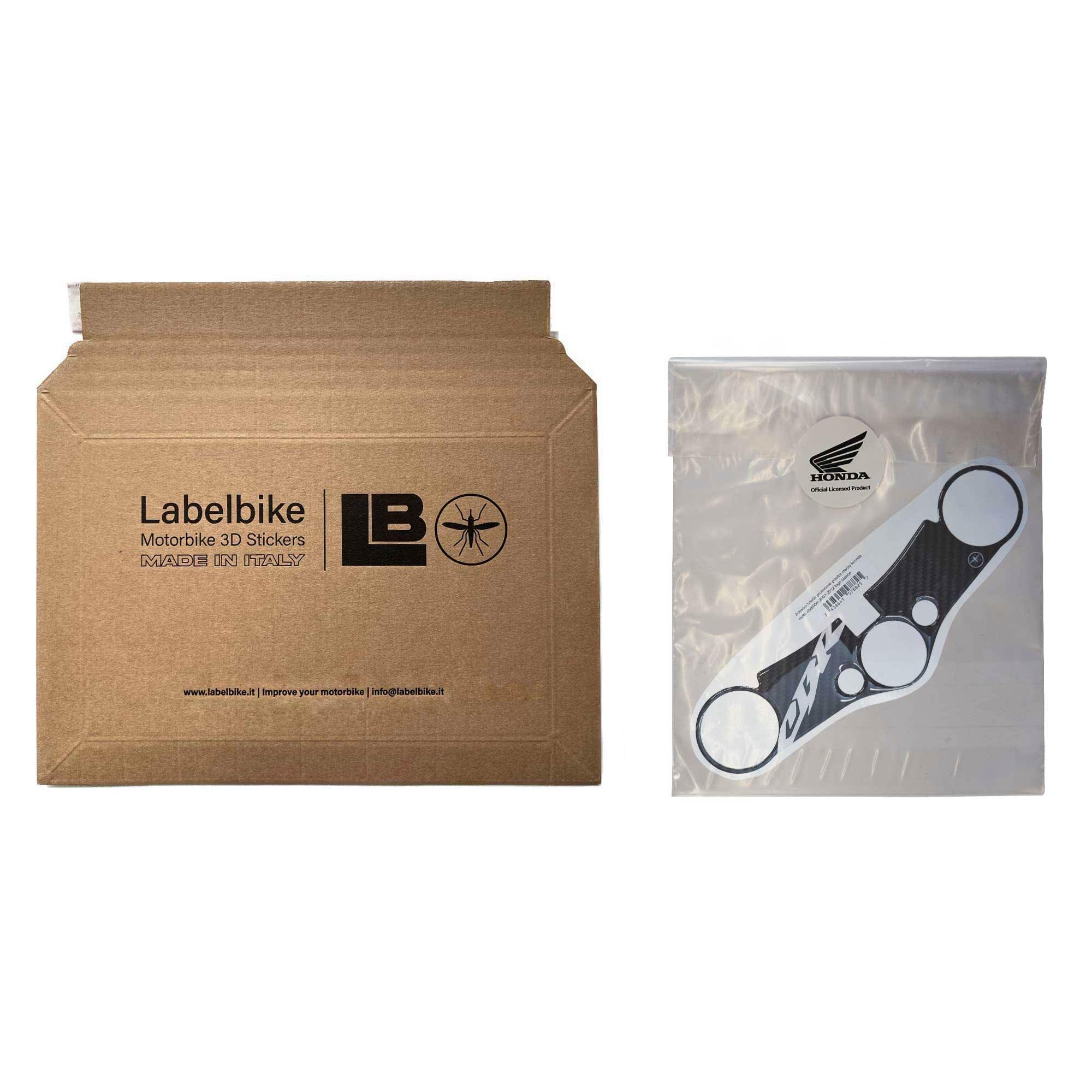 Labelbike Adesivo In Resina 3D Per Protezione Piastra Forcella MV AGUSTA F3 - Made In Italy, Resistente A Graffi E Intemperie - 3