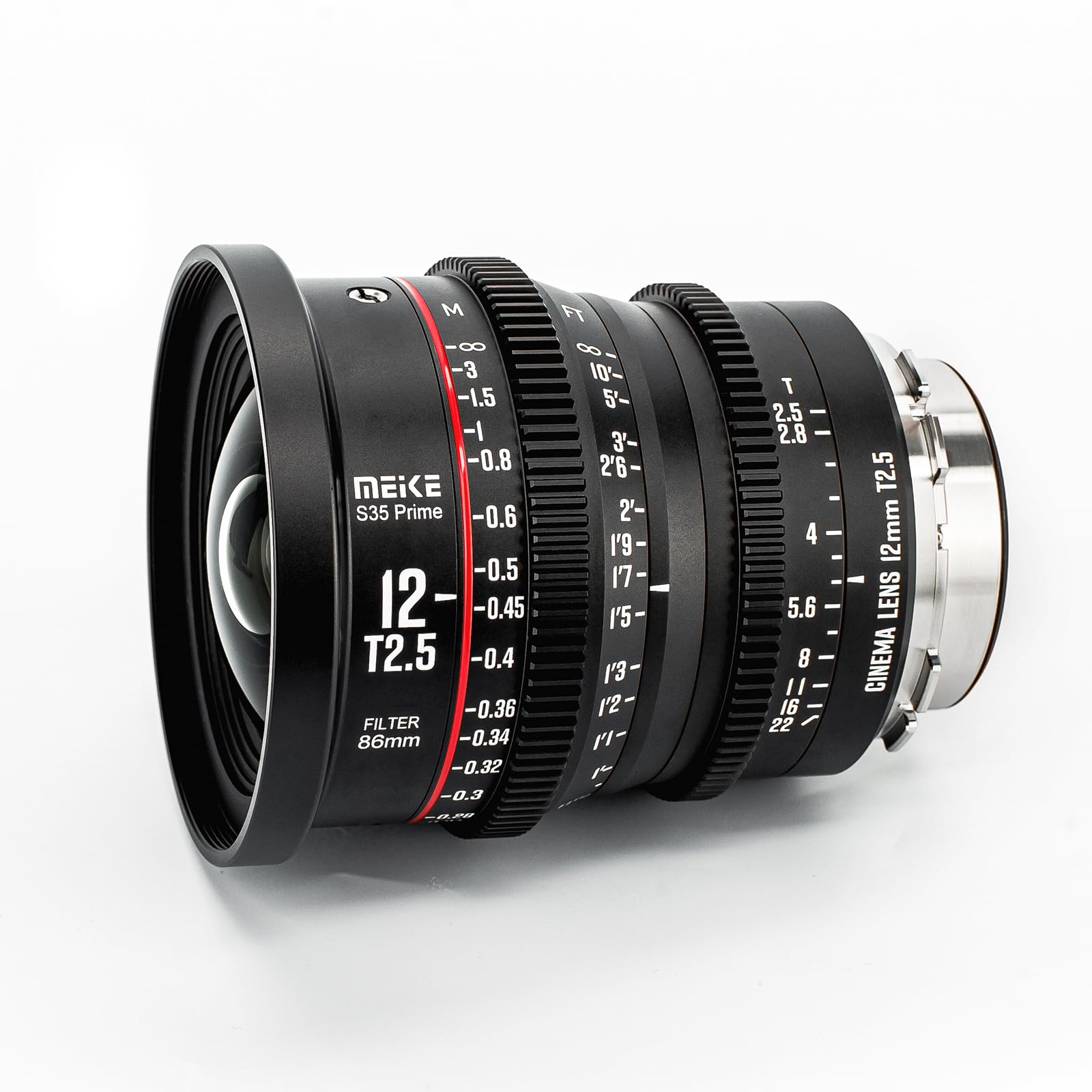 Meike Prime 12mm T2.5 Super 35 PLマウント Amazon.com : Meike 12mm T2.5 Super 35 Prime Manual Focus Cinema