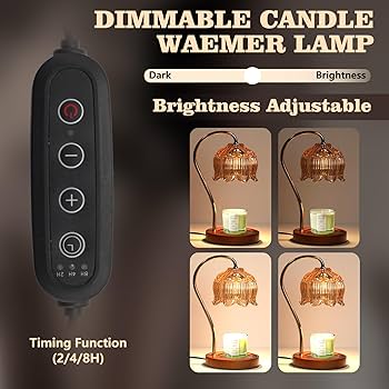 Amazon.com: GEEZO Fragrance Candle Warmer Lamp，Electric