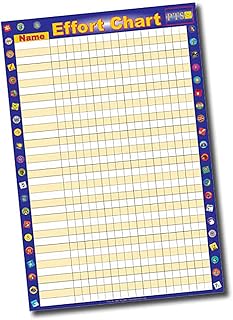 Effort Sticker Collector Childrens Pupils School Praise Reward Classroom Display Wall Chart Poster A2 Primary Teaching Services