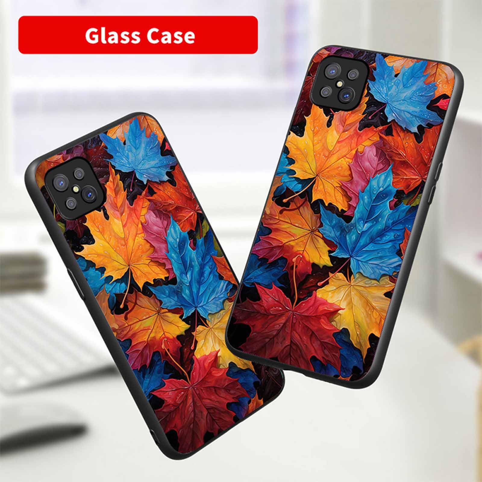 Cover In Vetro Temperato 9H Per Oppo Reno 4Z 5G: Posteriore Slim Effetto Marmo, Con Bordo In TPU, Antiurto