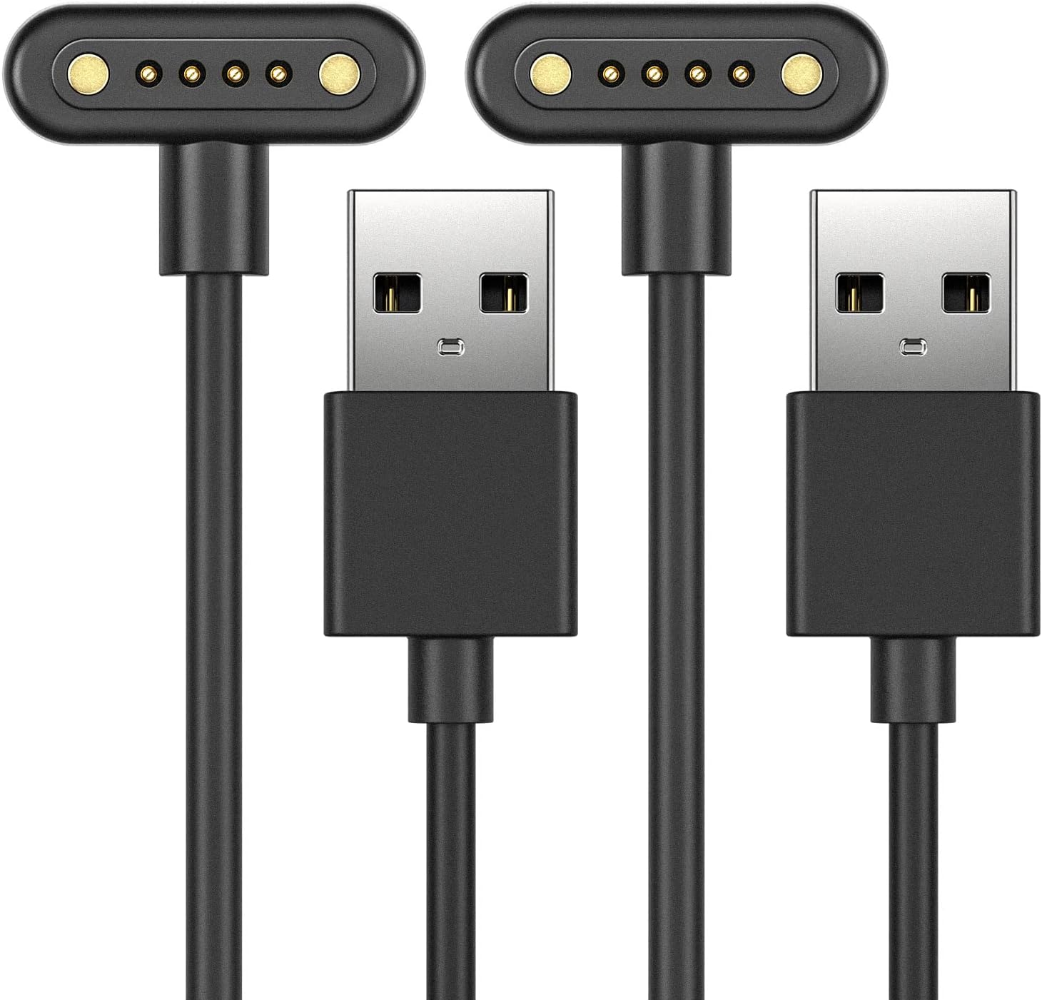 TUSITA Magnetic Charger Cable Compatible with Echo Frames (2nd Gen), 1M 2-Pack