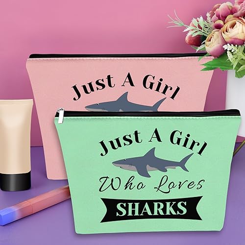 Miniatura 4 de Regalos de tiburones para los amantes de los tiburones bolsa, Verde & Rosa