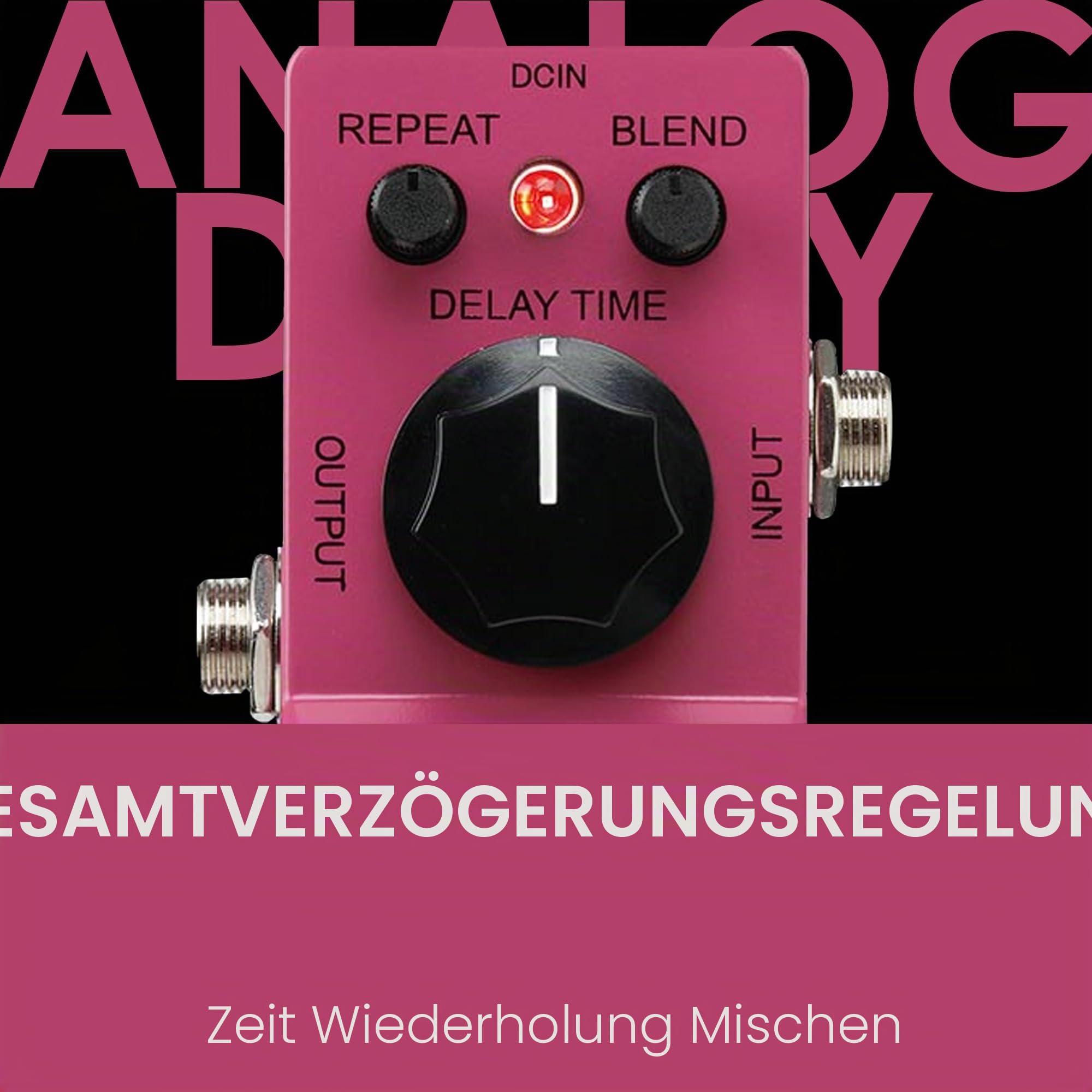Ibanez AD Mini Analog Delay - Effektgerät für Gitarren