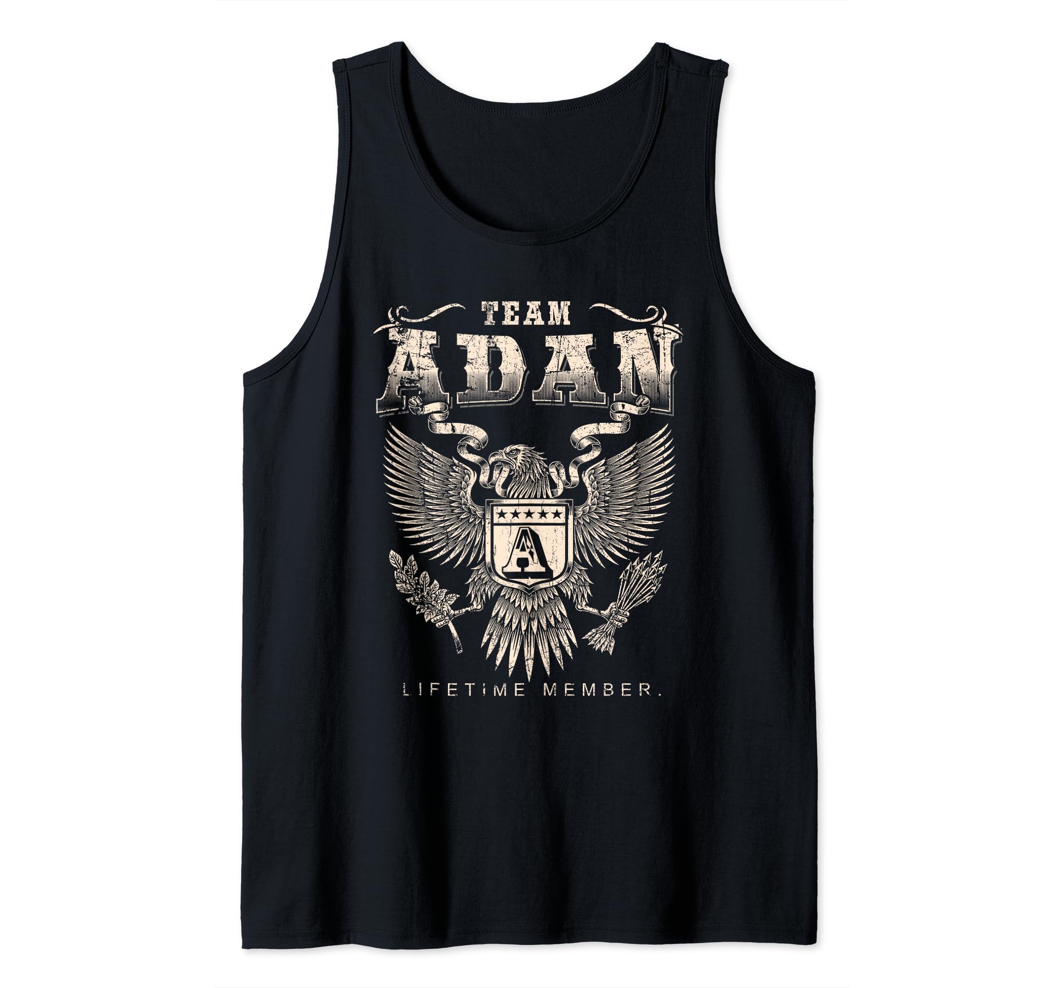 Team Adan Lifetime Member - Adan Name Tank Top