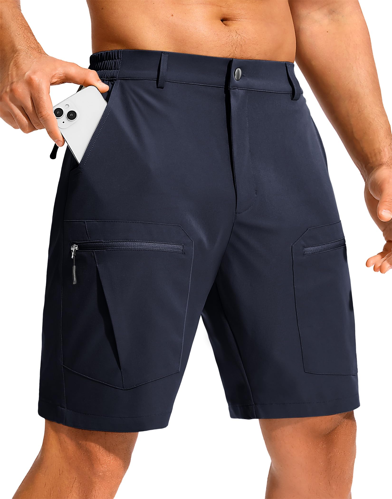 G Gradual Mens Hiking Cargo Shorts Lightweight Outdoor Short with 5 Pockets