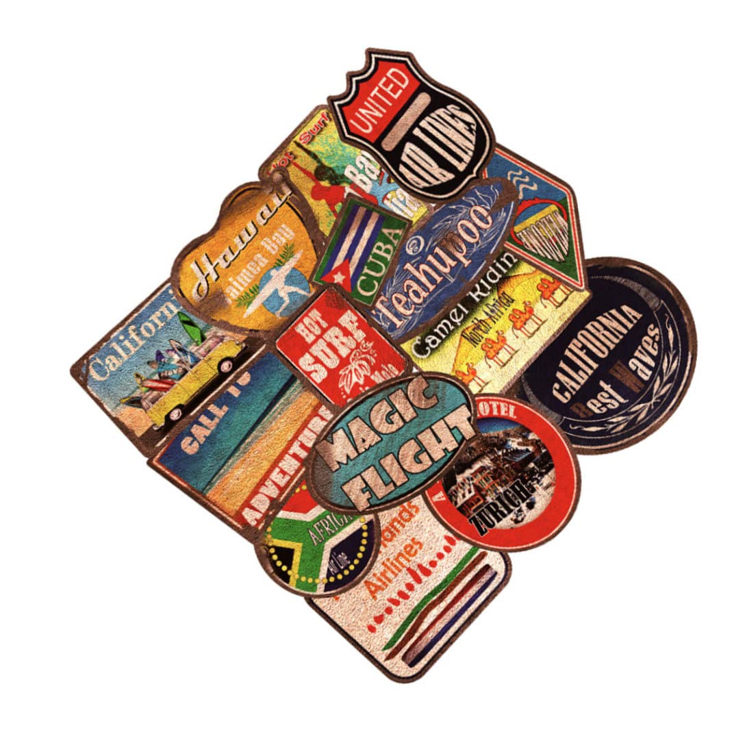 4x Sticker Flag Car Motorcycle Decal Bumper Vinyl Adhesive Pirate Edward Teach E - Foto 5