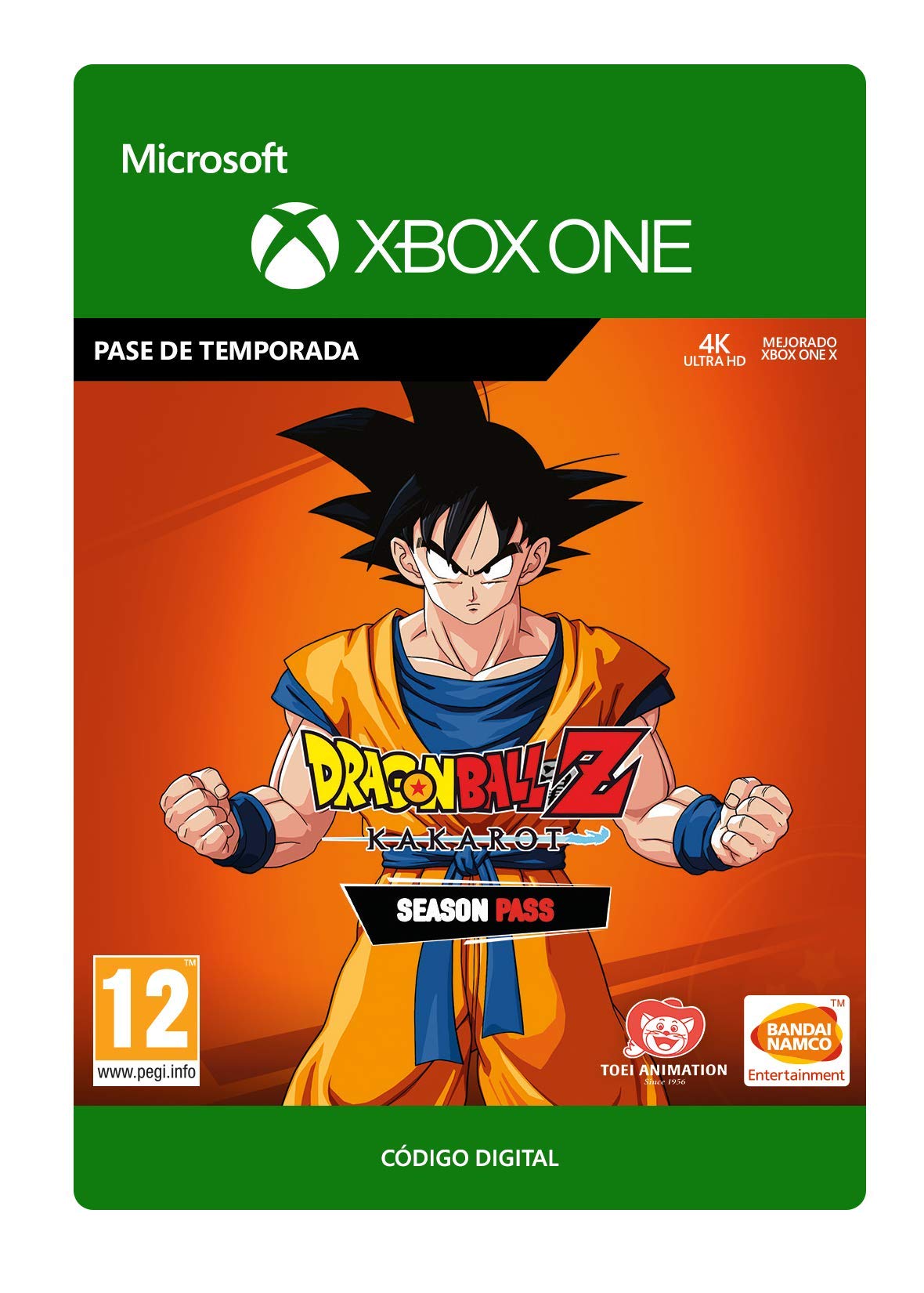 DRAGON BALL Z: KAKAROT Season Pass | Xbox One - Código de descarga