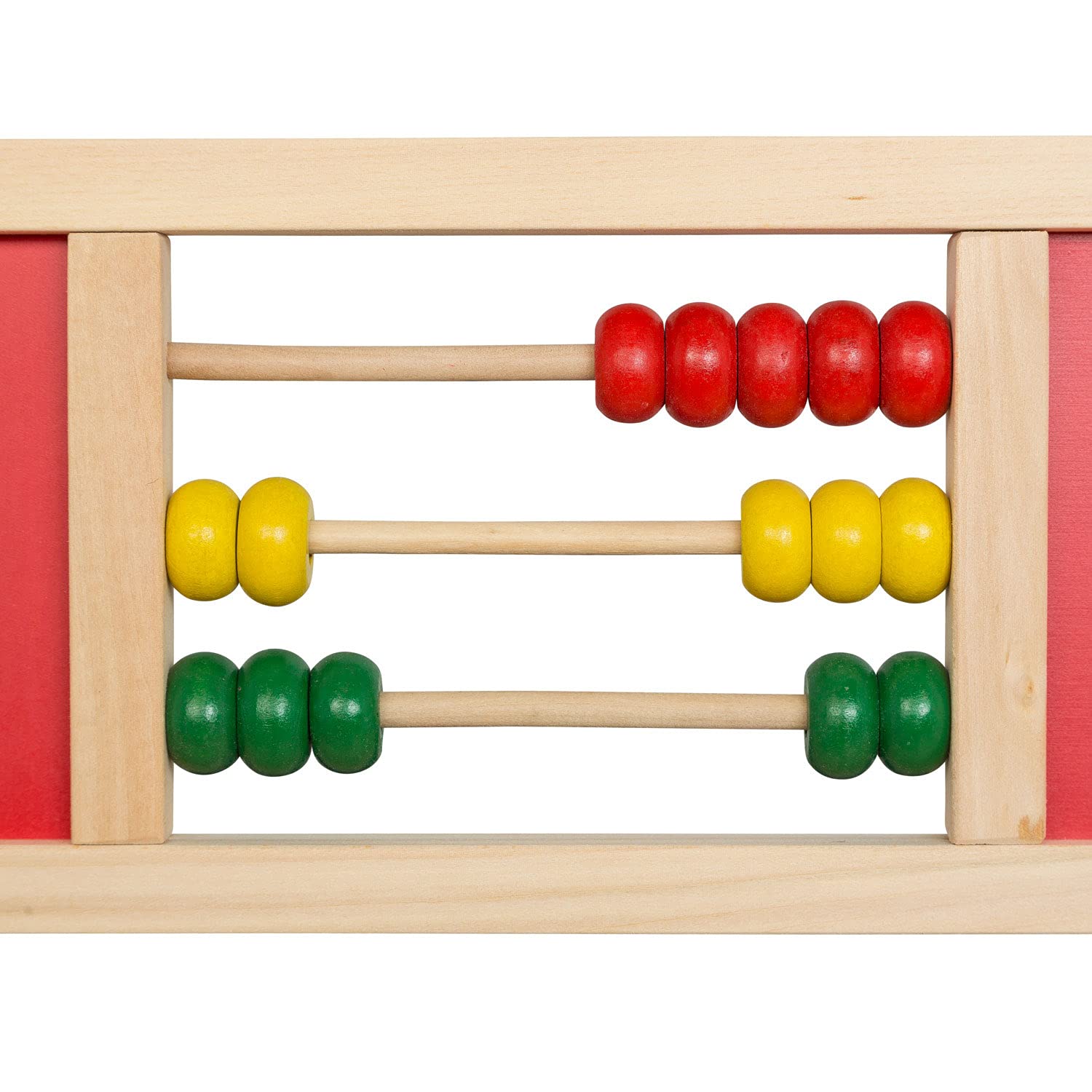 Idena 20106 - Magnet-Standtafel mit Ablage, 2 seitig mit Kreidetafel und Whiteboard, ca. 76 x 38 x 118 cm groß, zum Malen, Schreiben und Rechnen