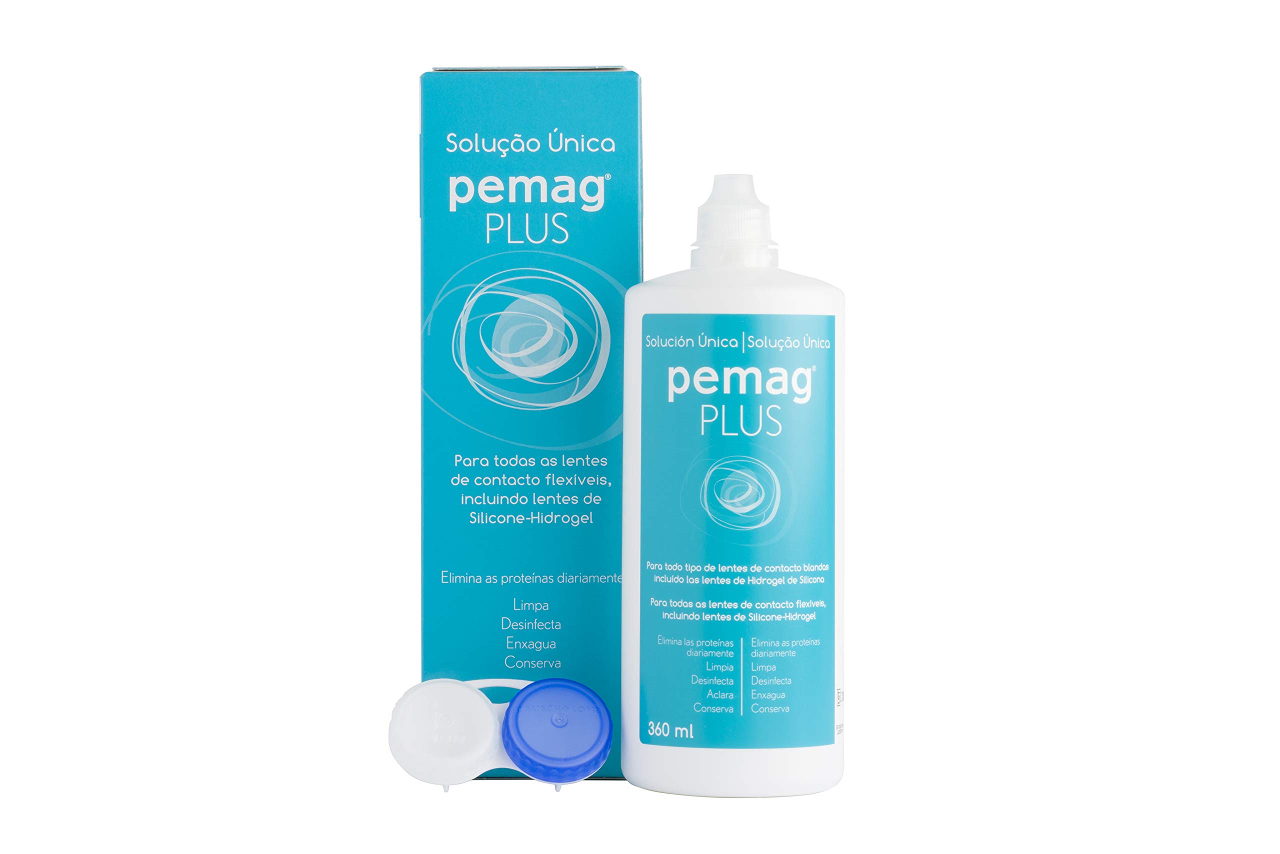 Pemag Bausch + Lomb Plus Solución Única 360ml para lentes de contacto blandas