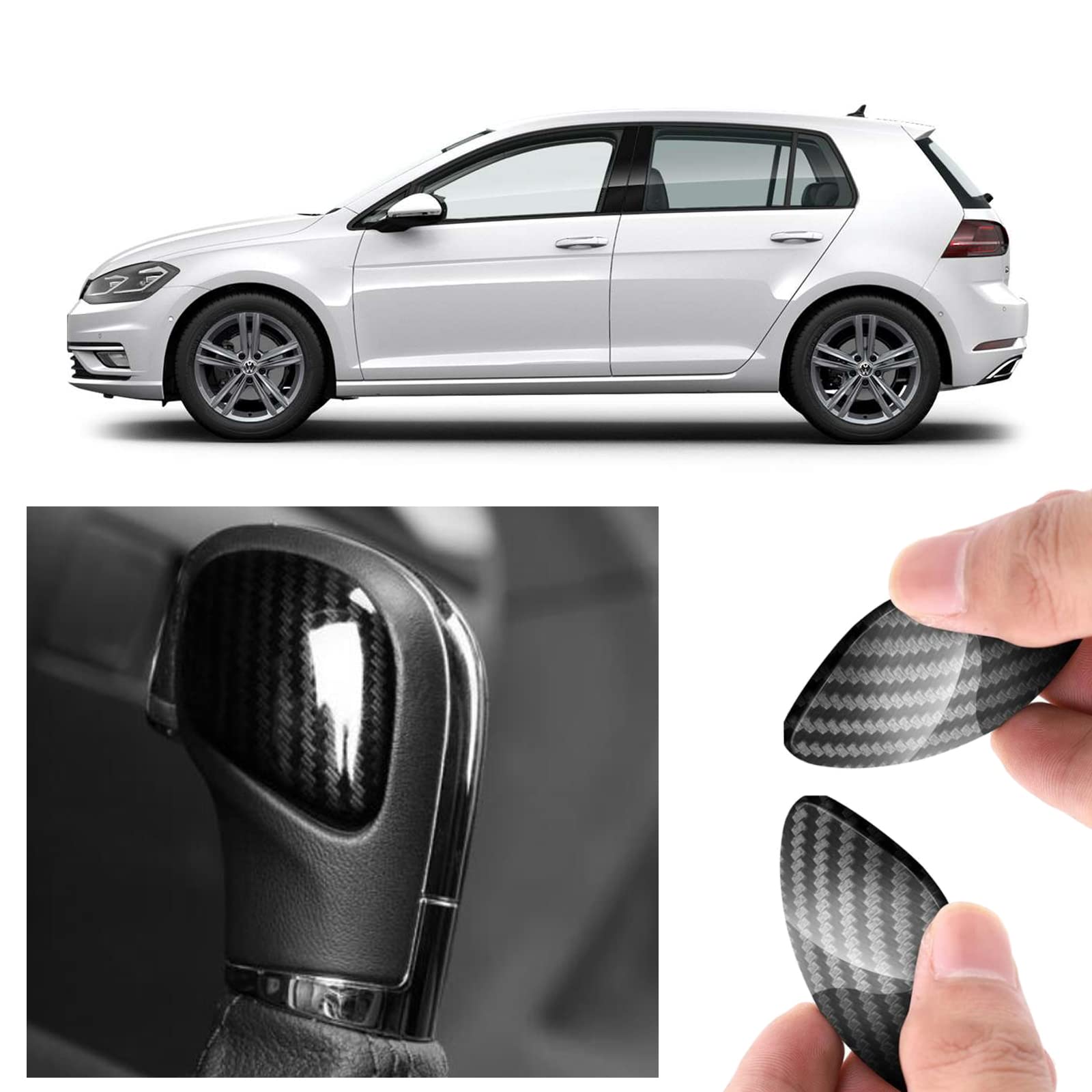 Amazon.co.jp: シフトグリップカバー V W ポロ CC /ゴルフ7