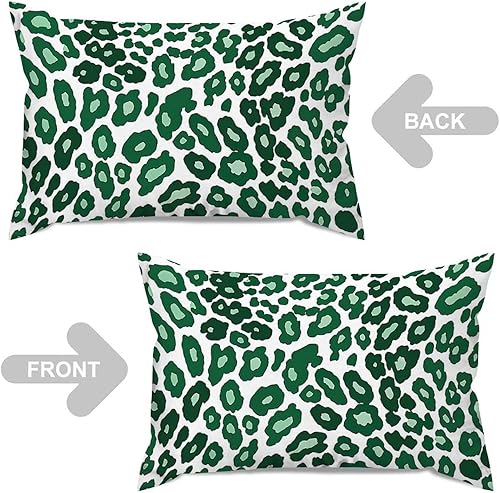 Vista 471 de ArogGeld Chinoiserie - Funda de cojín con estampado de leopardo y guepardo fucsia, con manchas de animales de vaca, color rosa oscuro, decoración