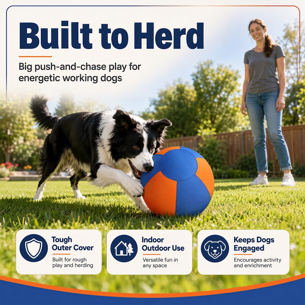 Haustier-Hüttenball, 900D Oxford, robust, interaktiver Hundespielzeugball