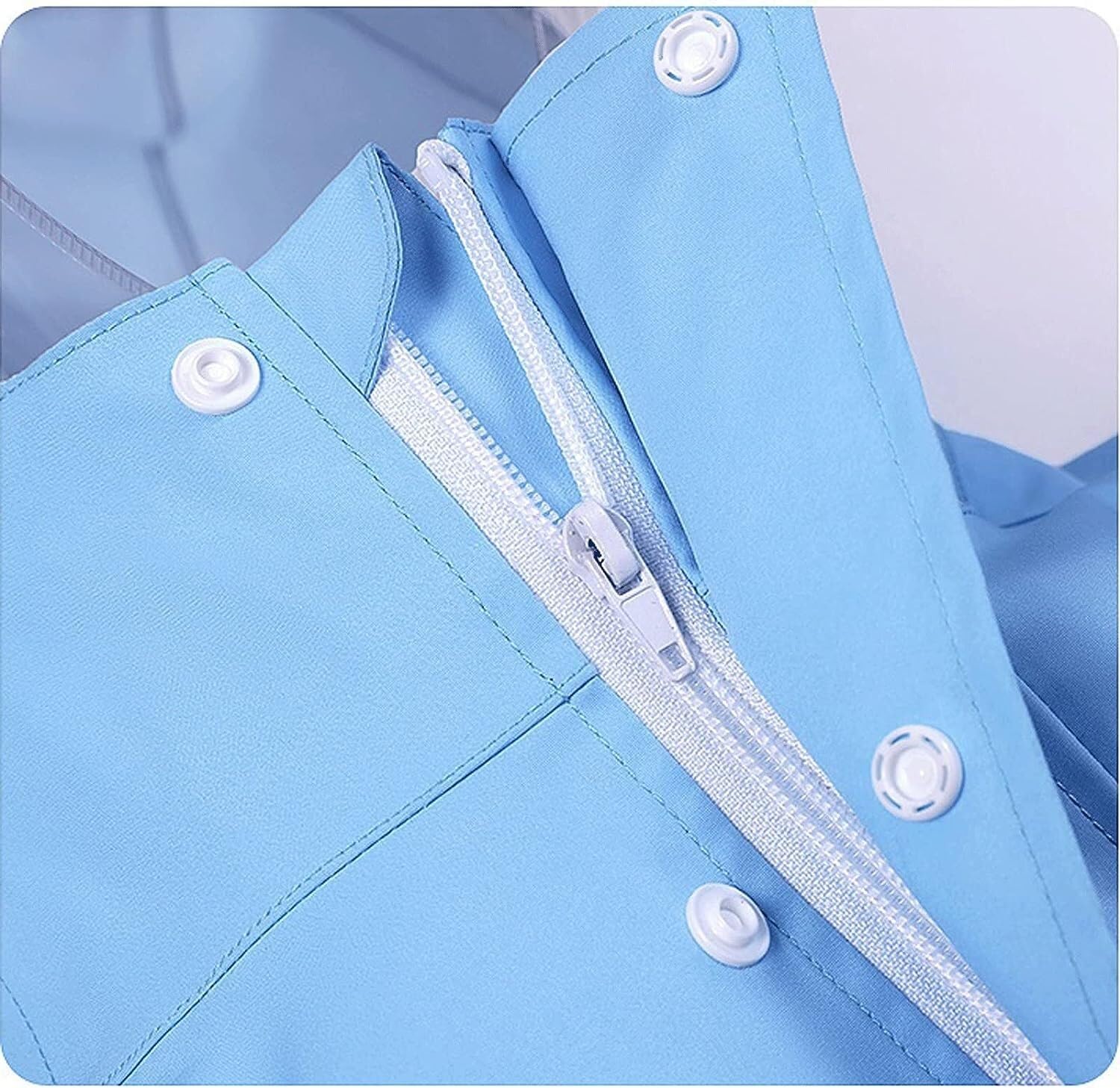 Poncho Impermeabile Impermeabile In Tessuto Veicolo Elettrico Lungo E Addensato, Monopezzo Da Passeggio Per Esterni A Prova Di Pioggia Giacca Antipioggia