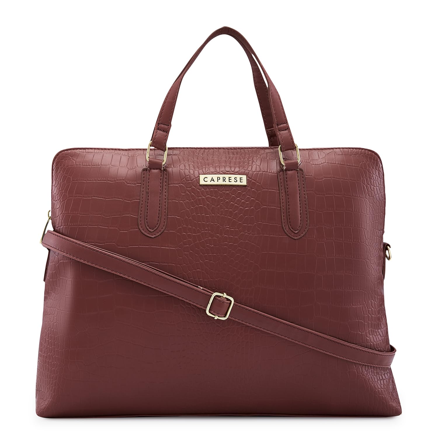 Flix Medium 16 Inch Laptop Bag for Women | Stylish 9L Business Handbag with Smart Sleeve & Back Zipper Pocket | Adjustable & Detachable Strap for Office Use-image-31