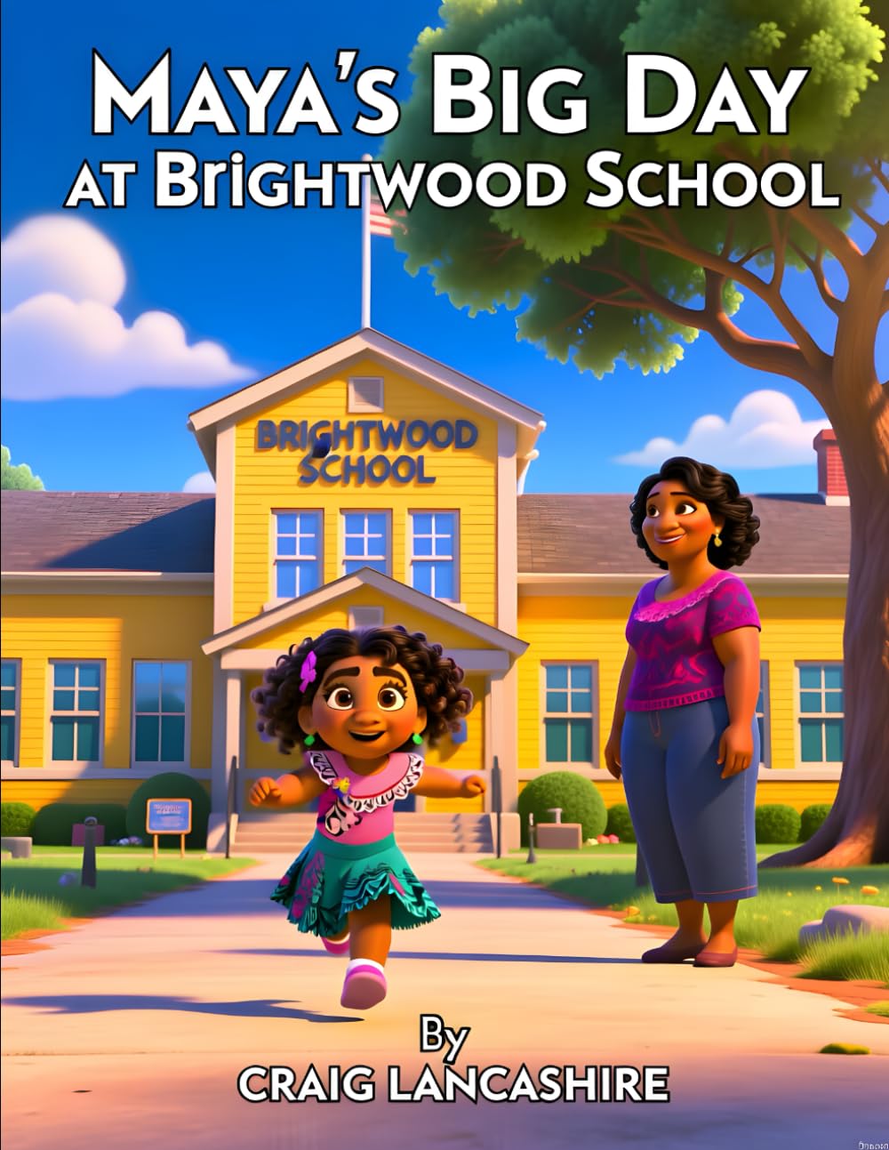 Maya’s Big Day at Brightwood School: A Rhyming Story About Overcoming Fears and Finding New Friends.