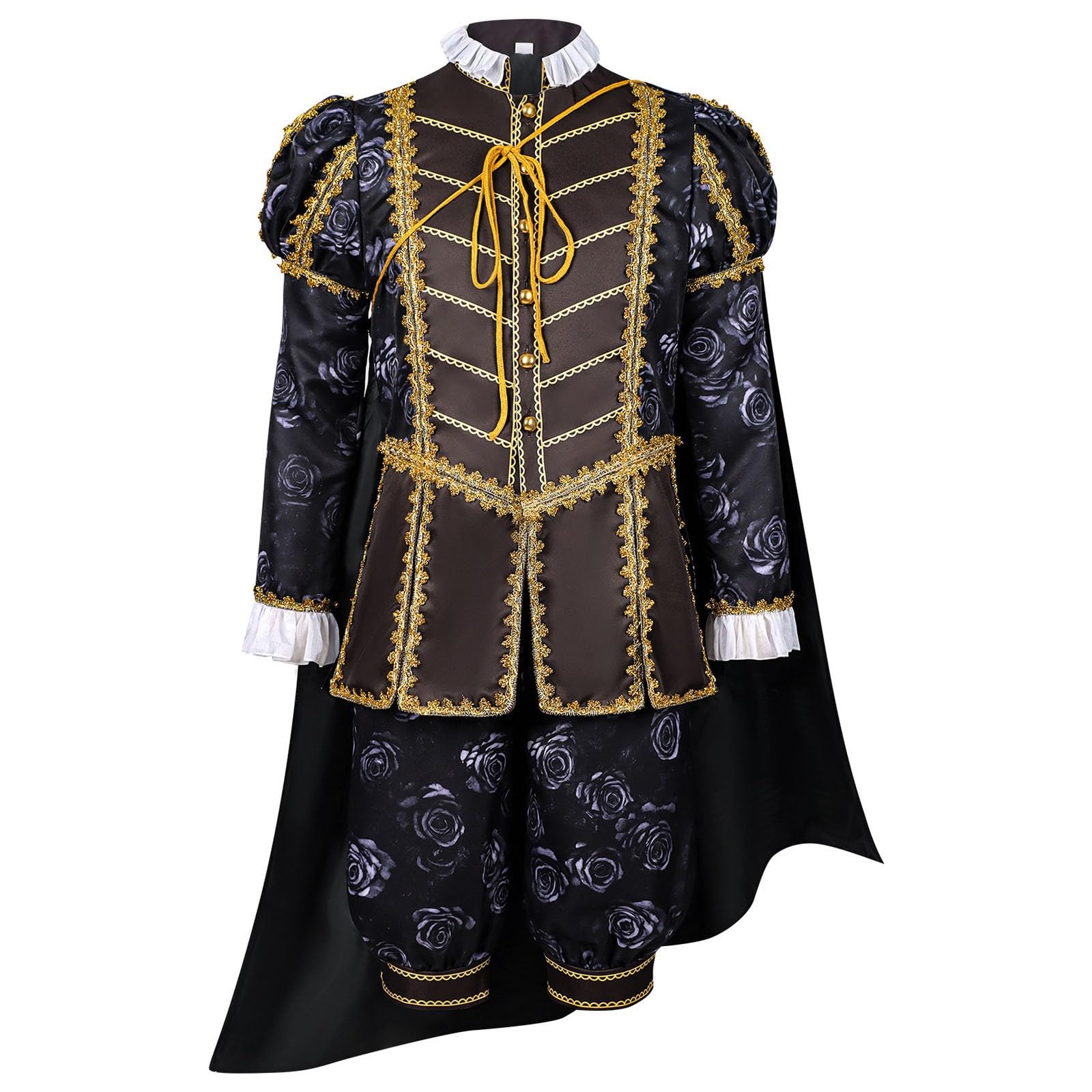 Generisch Elegancki kostium arystokraty do historycznego cosplay, formalne ubranie galakowe, występy sceniczne
