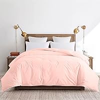 Vista 10 de Feather and Loom - Edredón alternativo para todas las estaciones, funda de microfibra suave y de fácil cuidado, relleno de fibra hipoalergénica