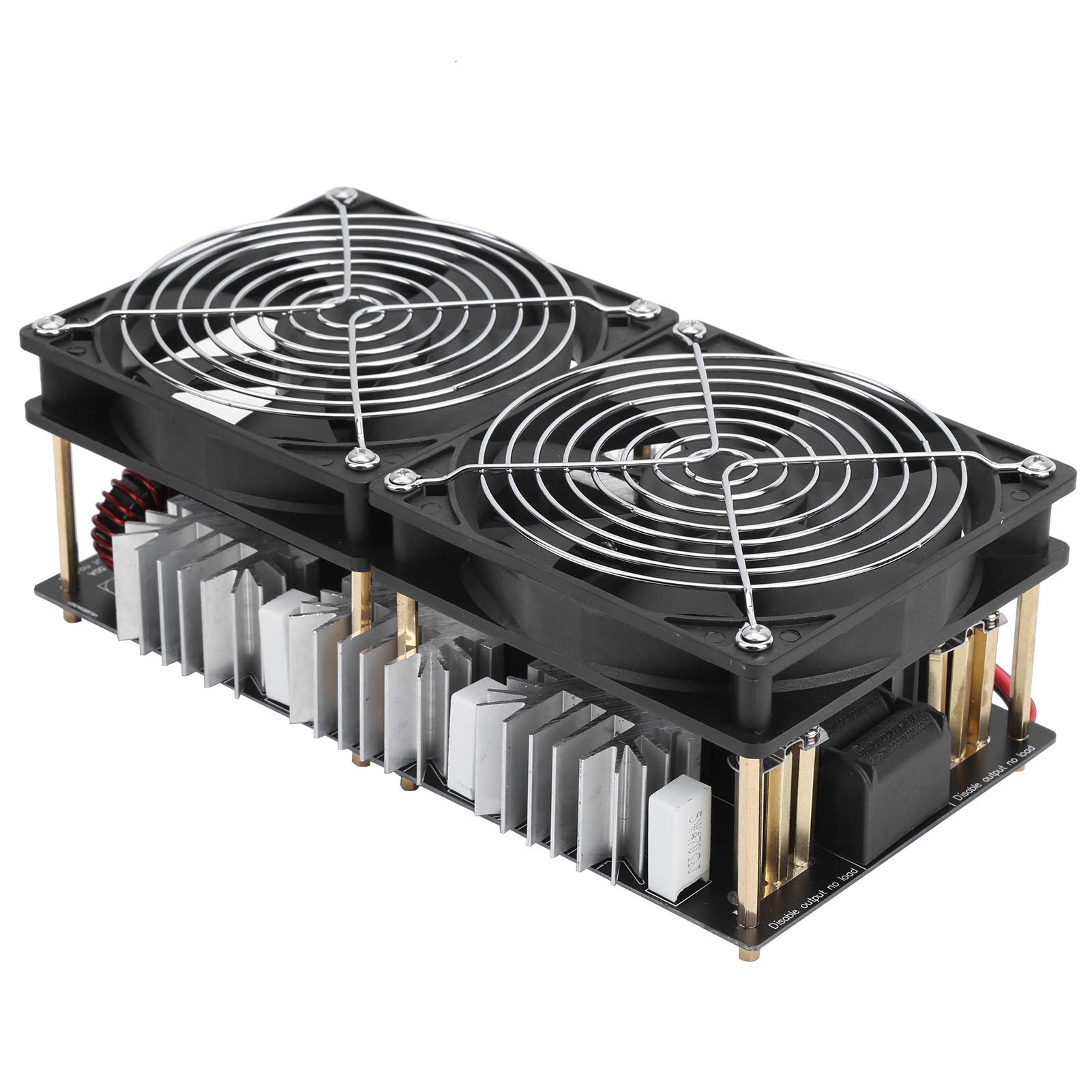FTVOGUE Modulo di Riscaldamento a Induzione Modulo di Riscaldamento Ad Alta Frequenza 2500W con Anello in Rame e Ventola di Raffreddamento Design Compatto per di Metalli Utenti di Officine di