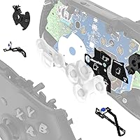 Vista 9 de eXtremeRate Whole Clicky Kit for Xbox Elite Series 2 Controller Shoulder ABXY Buttons, Ergonomic Tactile Switches LT RT A B X Y Mouse Click Kit for