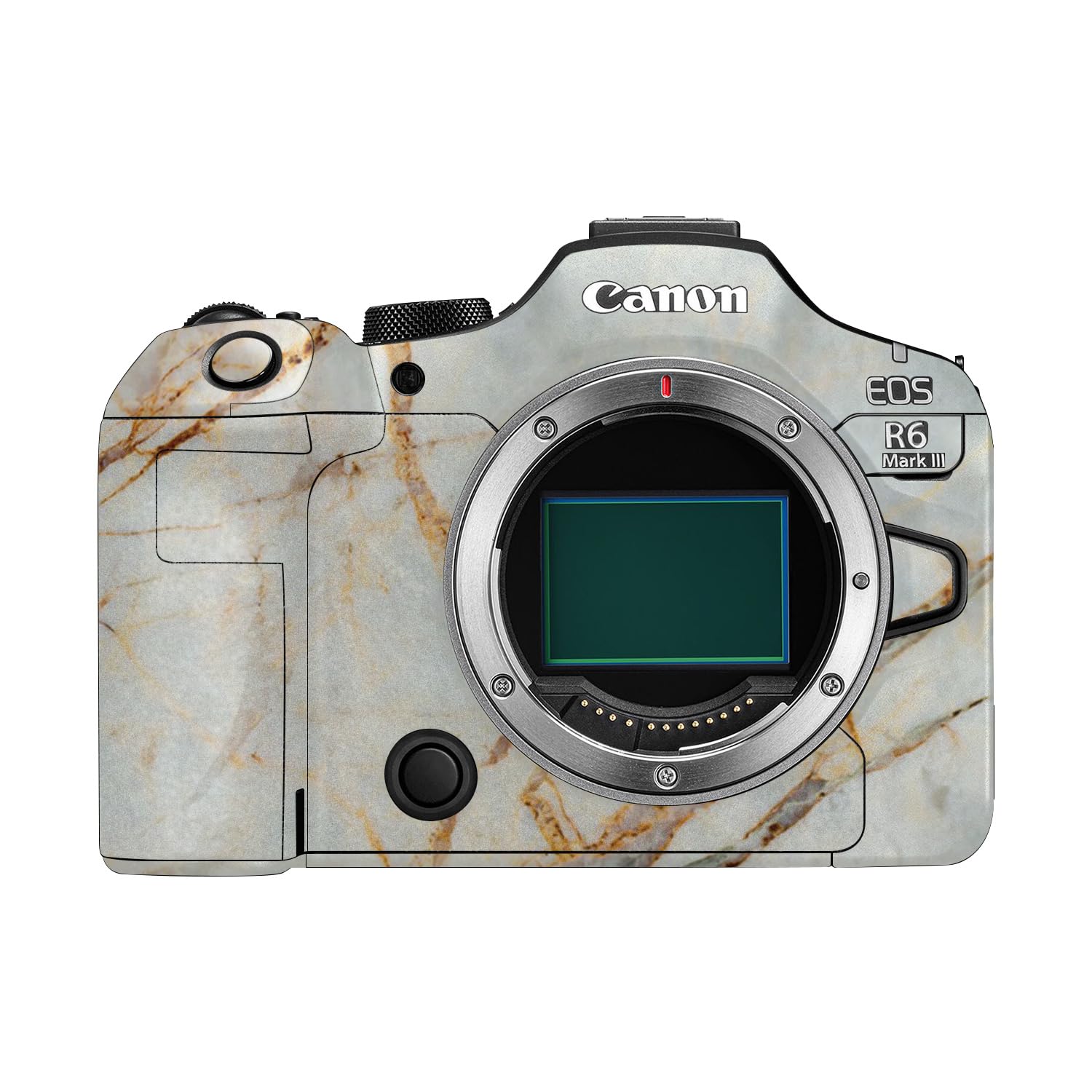 Camera Skin Compatible with Canon EOS R6 Mark III (2025) - Antique Marble - Premium 3M Vinyl Protective Wrap Decal Cover - Easy to Apply | Crafted in the USA by MightySkins
