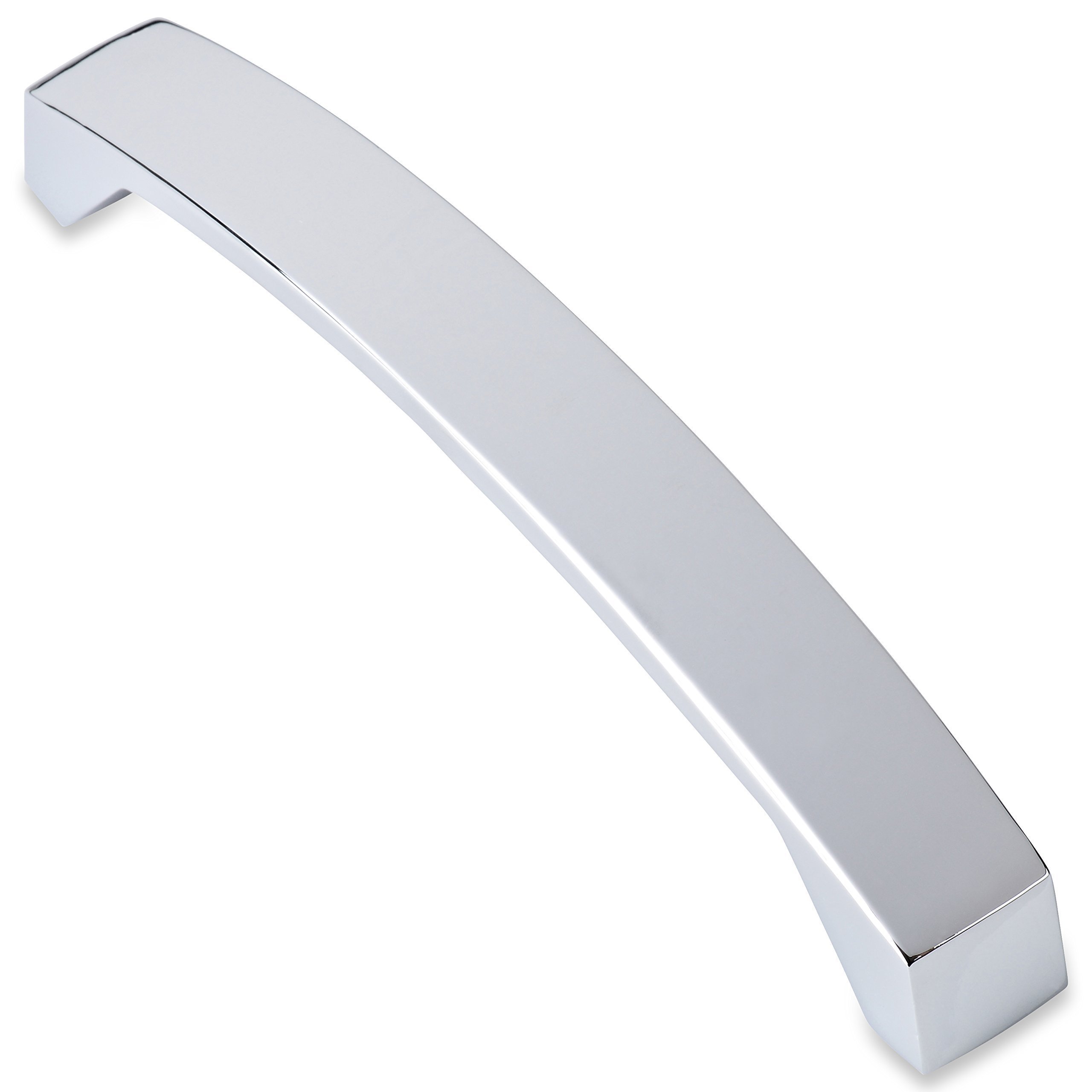 Southern Hills Sh0587-chr-5 Chrome poli Cabinet tiroir Poignée de traction – centres de trou de 15,9 cm, Lot de 5, matériel moderne pour les armoires de cuisine et de salle de bain