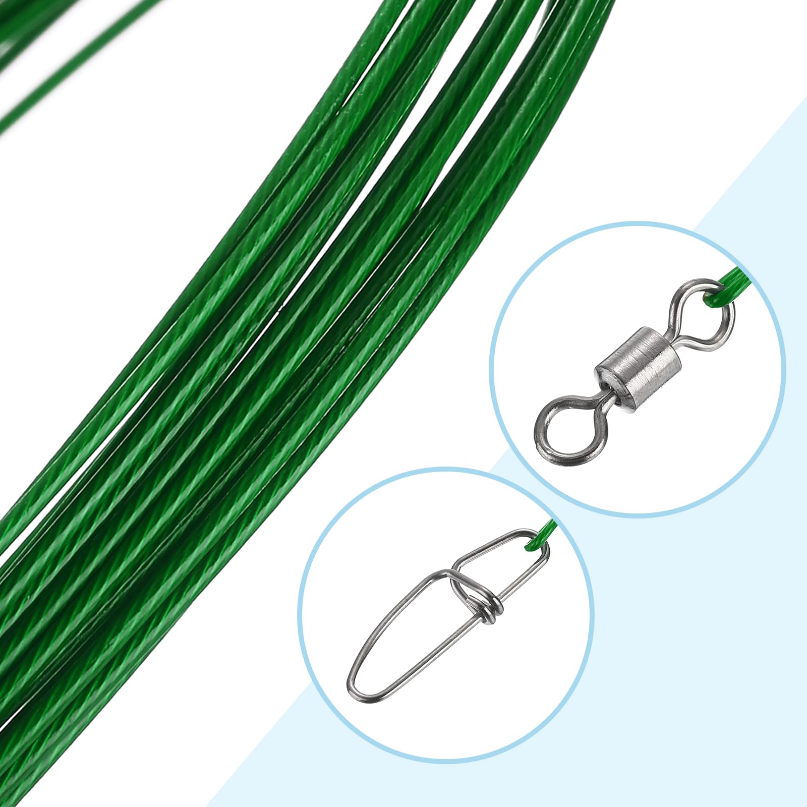 PATIKIL Fishing Wire Leaders 20" - Image 4