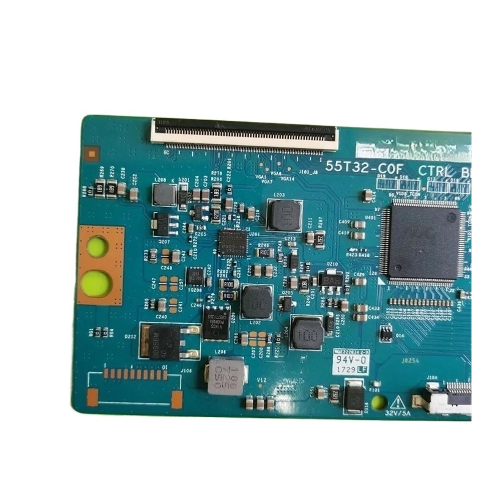 Scheda Logica TV Da 43 Pollici 55T32-COF 55.43T10.C02 Scheda T-CON Compatibile Con Vizio Le Serie 43S405/43S421/43S425/43S405TCAA/43S405TDAA