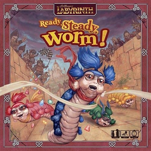 Jim Henson's Labyrinth: Ready, Steady, Worm! Board Game