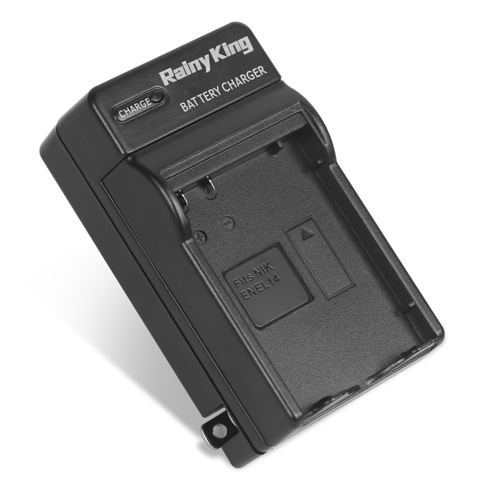 Rainy King EN-EL14 EN EL14a EN-EL14+Battery Charger MH-24 for Nikon D3100, D3200, D3300, D3400, D3500, D5100, D5200, D5300, D5500, D5600, Df DSLR, Coolpix P7000, P7100, P7700, P7800 Cameras