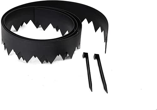 EasyFlex Pound-in Landscape Edging with Anchoring Stakes, 4.5 in. Straight