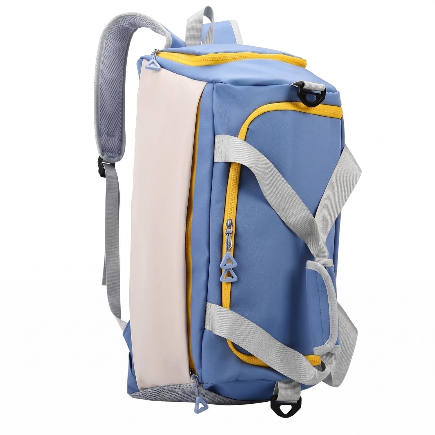 URJIX™ Multifunctional Convertible Backpack Duffel Padded Blue | Carrying Storage Construction Blue-image-7