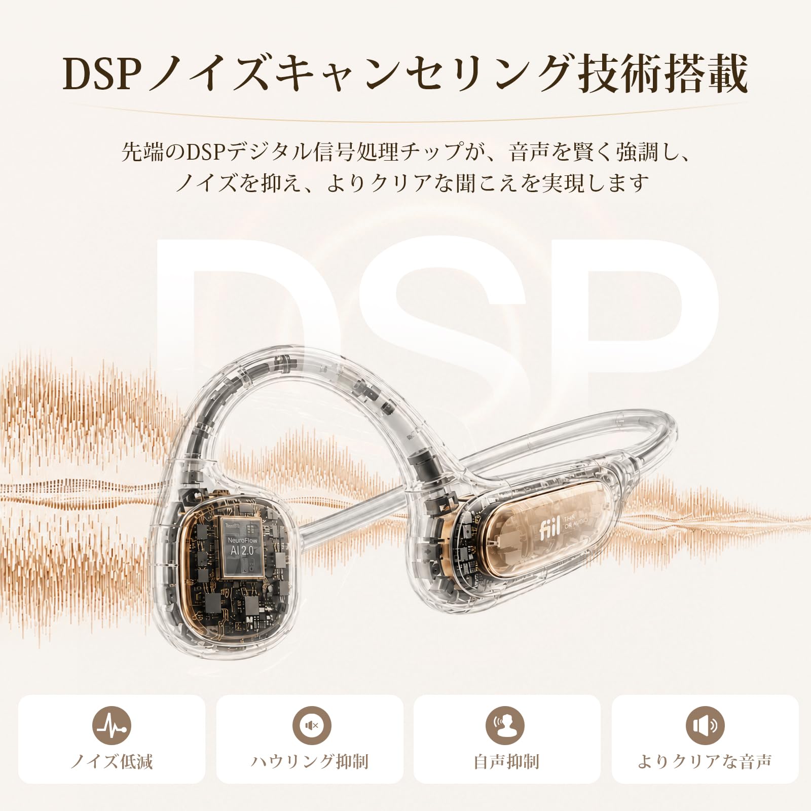 Amazon.co.jp: FIIL 集音器 骨伝導 しゅうおんき 高齢者 【DSPノイズ 