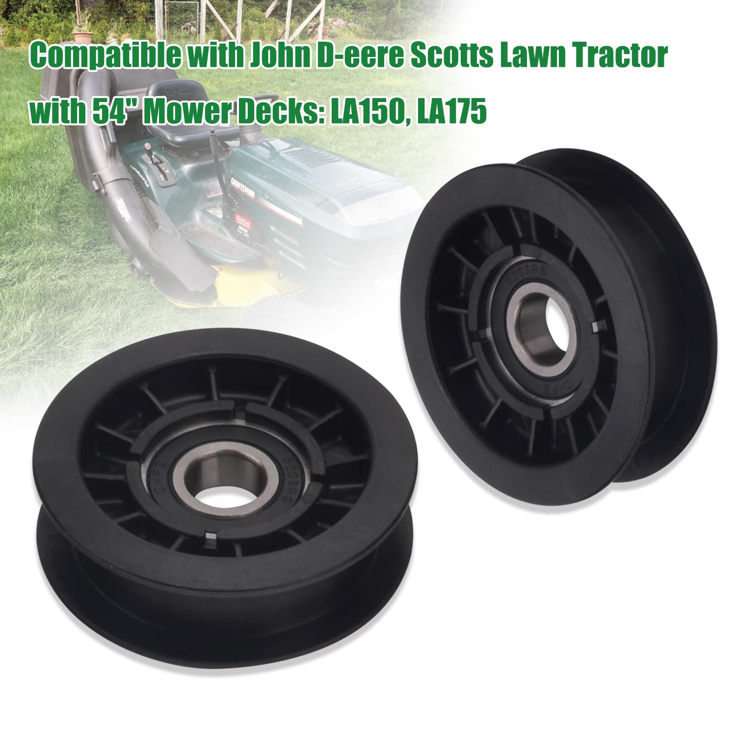 Amazon.com : 2 Pcs 690409 Idler Pulley Compatible with Murray 