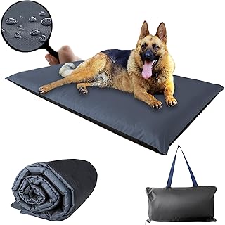 Aveanit Waterproof Dog Mat for Outdoor 110 x 68 cm, Dog Blanket Washable, Washable Dog Bed, Dog Cushion for Travel, Camping, Outdoor, Graphite product image