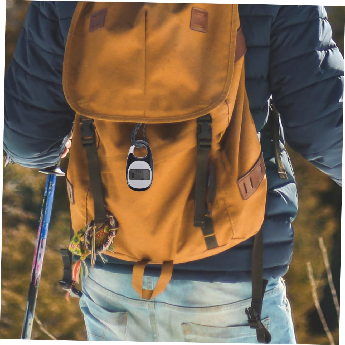 Toddmomy pédomètre Compteur de Ceinture traqueur Nombre Poignet Compteur de Marche Tracker calorique Accessoires de Marche compteurs de comptoir Abdos Blanche Couleur Aléatoire
