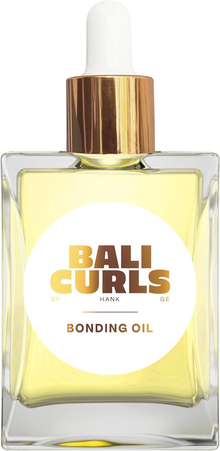BALI CURLS Bonding Oil – Olio per capelli leggero senza silicone – Olio per capelli idratante per la cura dei ricci – Olio per capelli per capelli secchi – Per capelli elastici e lucenti – 30ml