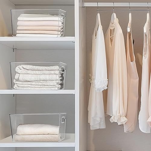 Miniatura 5 de ShelfShaper Contenedores de almacenamiento de plástico transparente, perfectos para la organización de la cocina u organización y almacenamiento de