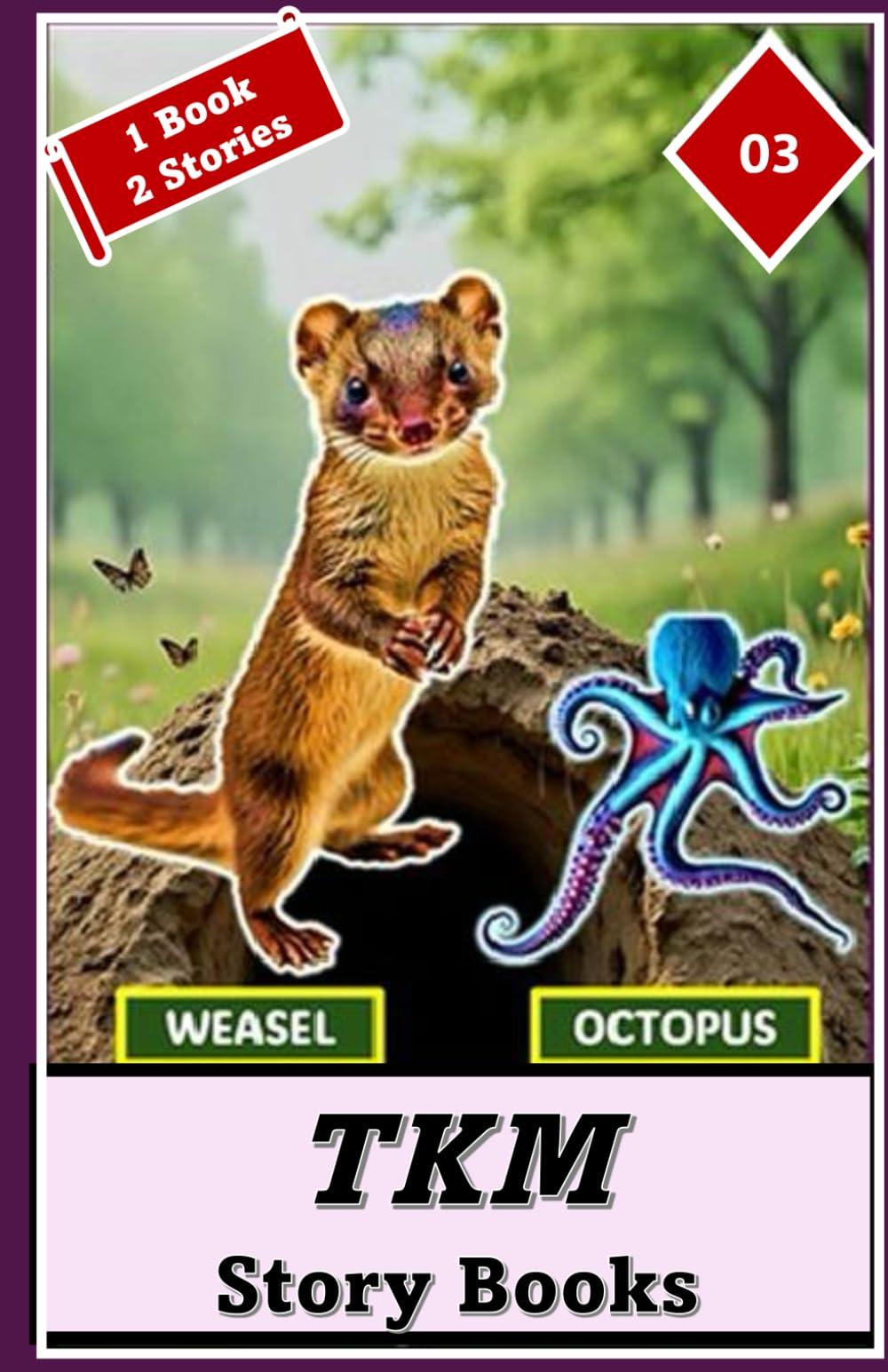 TKM STORY BOOKS: WEASEL - OCTOPUS: 3