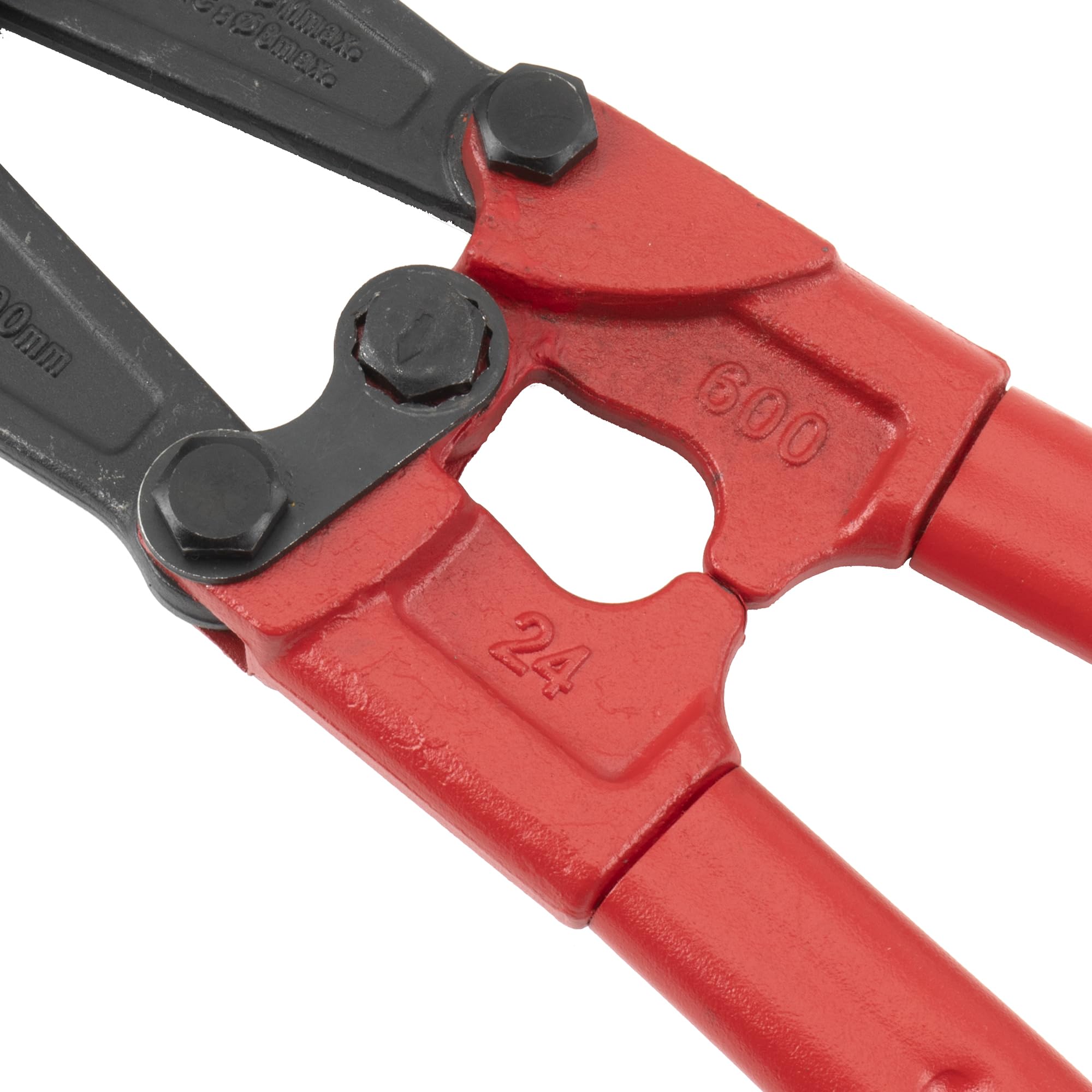 Bellota 6009600N - Cortavarillas Profesional 600 mm – Cizalla para Ferralla y Varillas de Acero, Cabeza Forjada Monobloque, Filos Templados por Inducción, Sistema de Ajuste Preciso y Mango Ergonómico