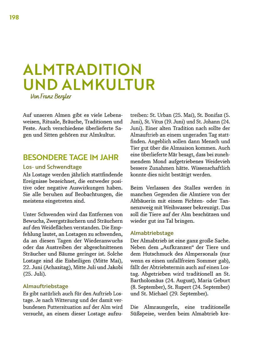 Über die Alm: Alpine Lebensräume zeitgemäß bewirtschaften