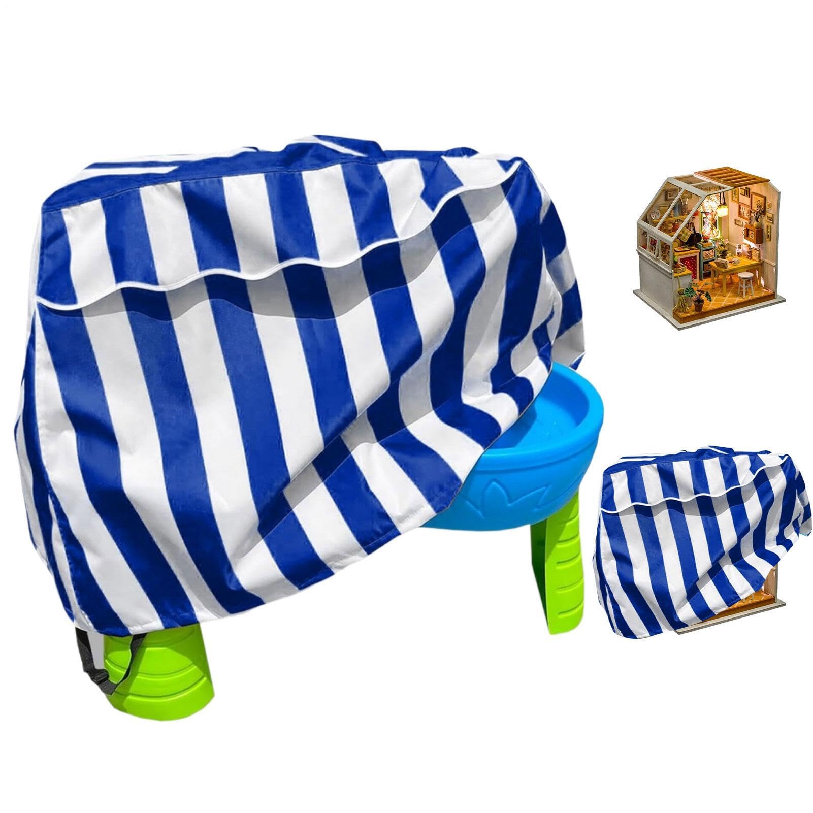 Kids Water Table Cover – 210D Oxford Cloth 94x56x65cm | Waterproof Heavy Duty Protective Shield | Suitable For Step-2 Rain Shower Sprinkler Outdoor Toys For Patio Backyard Deck And Lawn Use