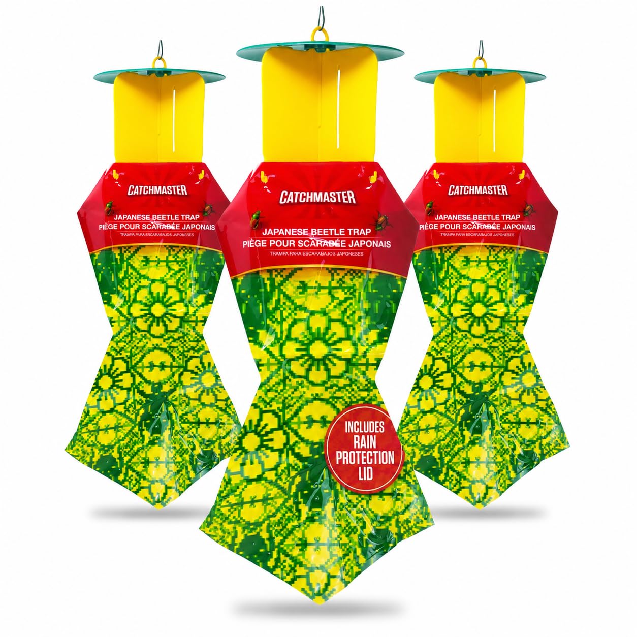 Catchmaster Japanese Beetle Trap 3-Pack