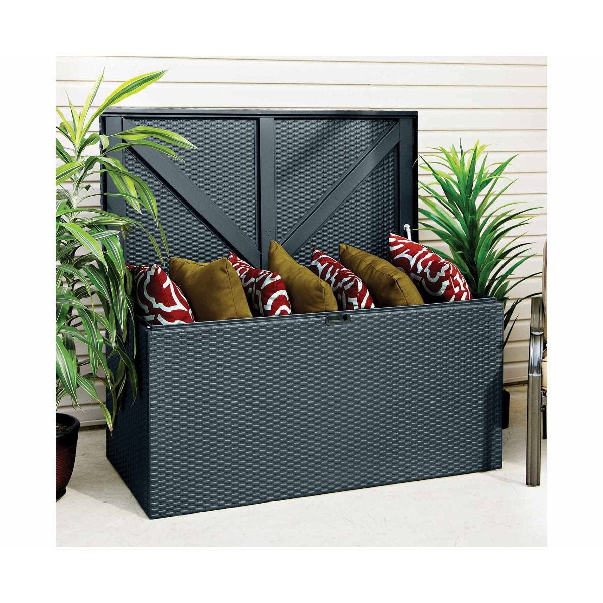 Rowlinson Metal Deck Box Anthracite