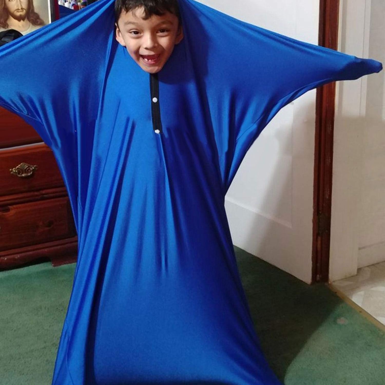 Sac Soulagement Stress D'enveloppe Corps Chaussette Corps Sensoriel pour des Enfants 119 * 69 Cm