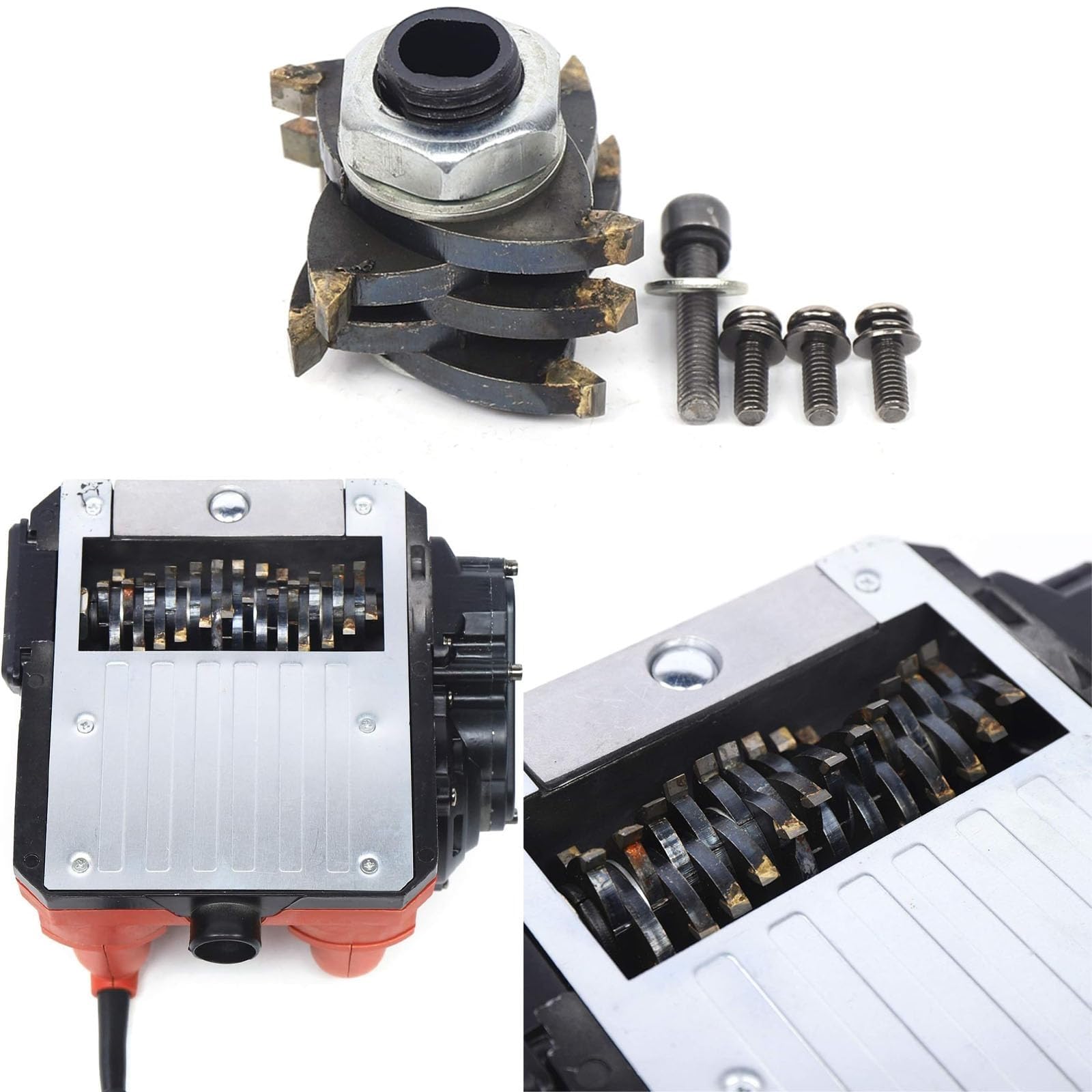 Elektryczna strugarka ścienna, skrobak ścienny 2980 W, regulacja głębokości 1-4 mm, prędkość: 3500 obr./min, szerokość 15 cm, profesjonalna do cementu, szpachli i szlifowania betonu