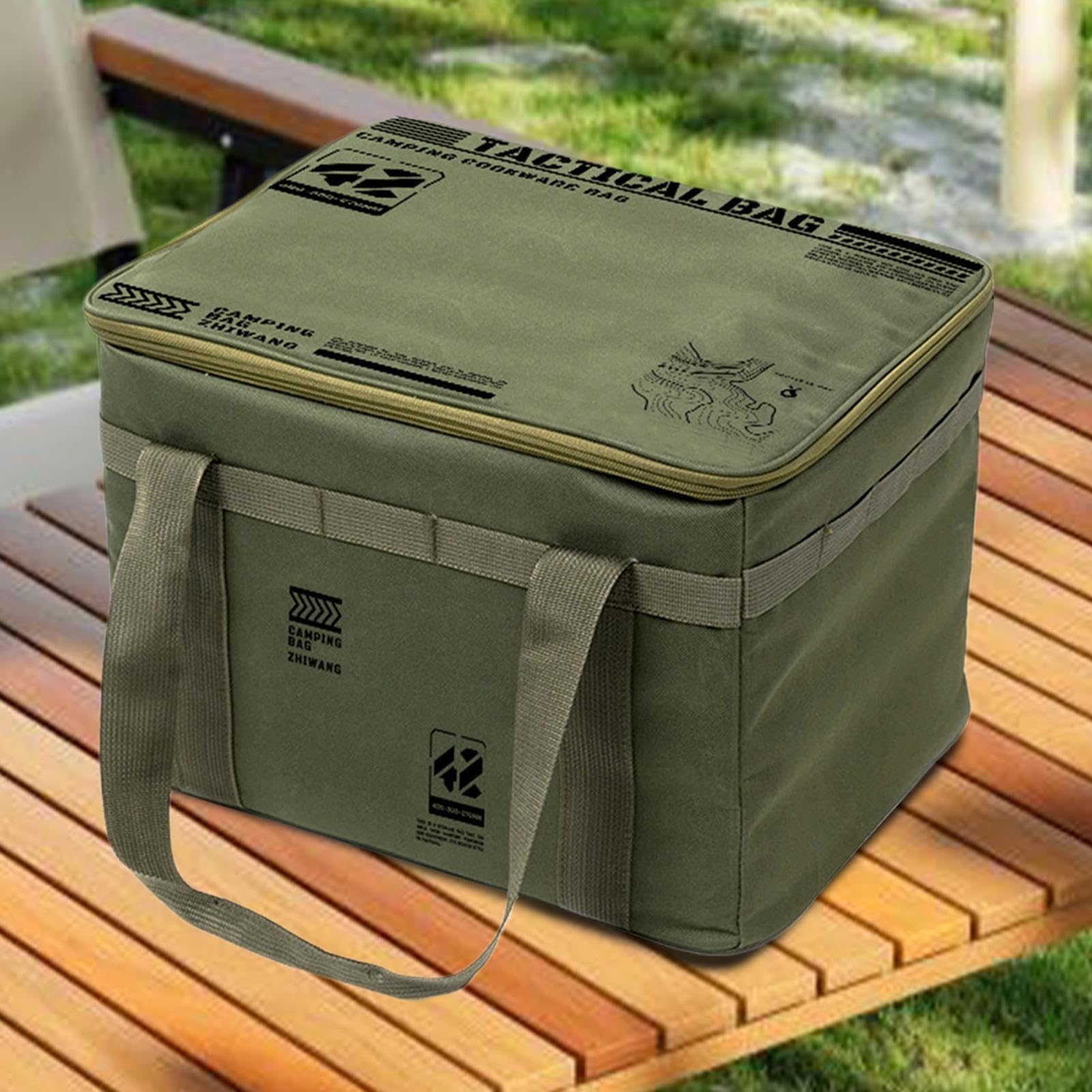 Borse Portaoggetti da Campeggio Contenitore Resistente Con Maniglie Per | Organizer Attrezzatura Camping Per Ogni Esigenza Di Trasloco Viaggio Palestra Spesa E Cucina