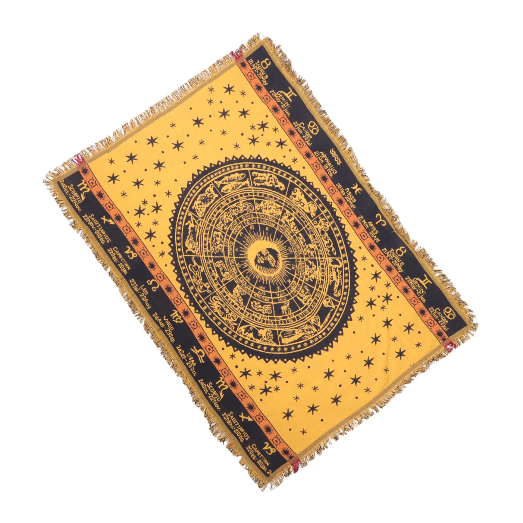 Couverture en peluche tissée bohème VOSAREA pour des nuits douces